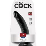 King Cock 7-Inch Cock - Black Pipedream