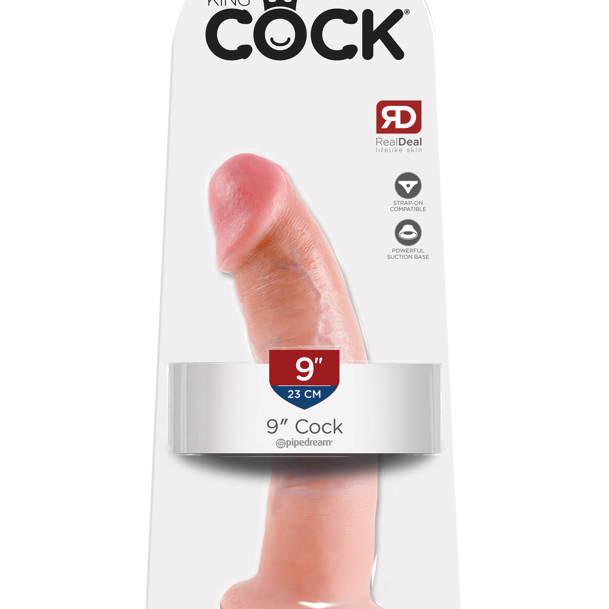 King Cock 9-Inch Cock - Flesh Pipedream