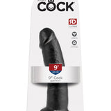 King Cock 9-Inch Cock Black Pipedream