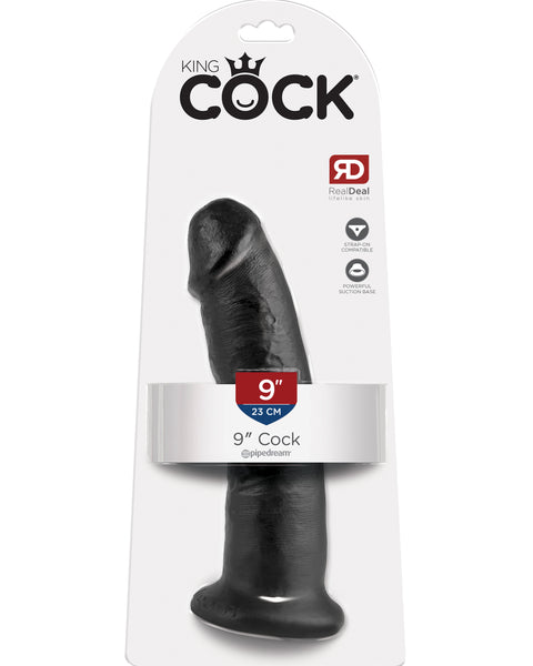 King Cock 9-Inch Cock Black Pipedream