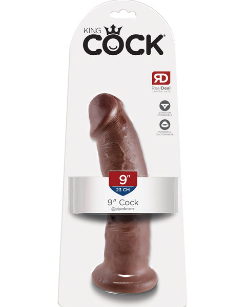 King Cock 9-Inch Cock - Brown Pipedream