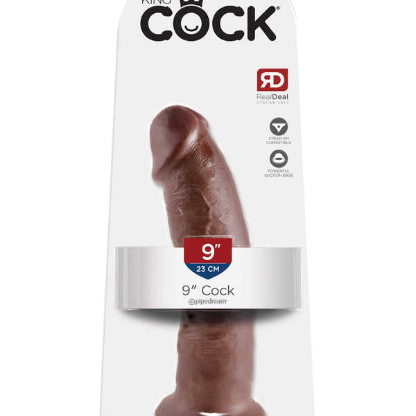 King Cock 9-Inch Cock - Brown Pipedream