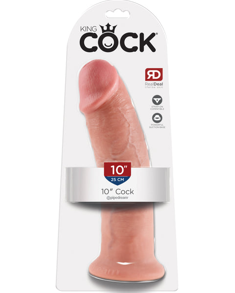 King Cock 10-Inch Cock - Flesh Pipedream