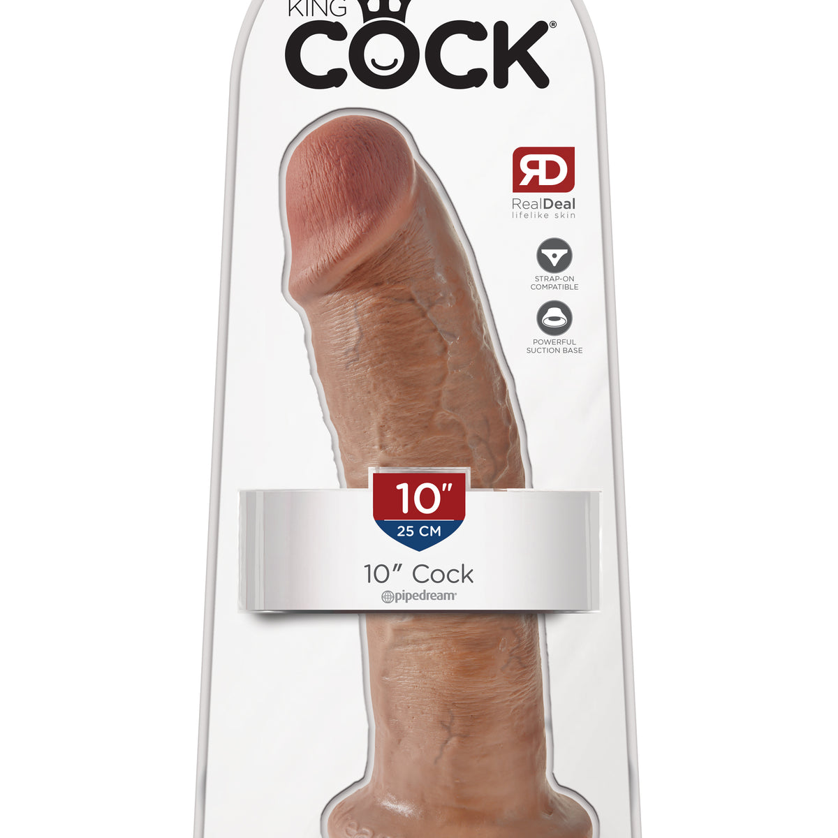 King Cock  10 Inch Cock - Tan Pipedream