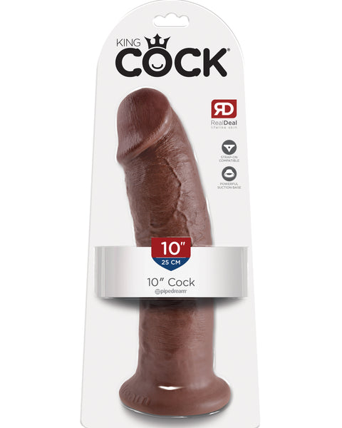 King Cock 10-Inch Cock Brown Pipedream