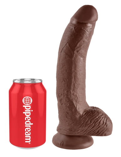 King Cock 9-Inch Cock With Balls - Brown Pipedream