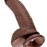 King Cock 9-Inch Cock With Balls - Brown Pipedream