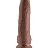 King Cock 9-Inch Cock With Balls - Brown Pipedream