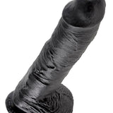 King Cock 10-Inch Cock With Balls - Black Pipedream