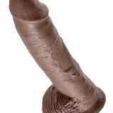 King Cock 10-Inch Cock With Balls - Brown Pipedream