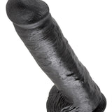 King Cock 11 Inch With Balls - Black Pipedream