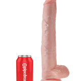 King Cock 14 Inch Cock With Balls - Light Pipedream