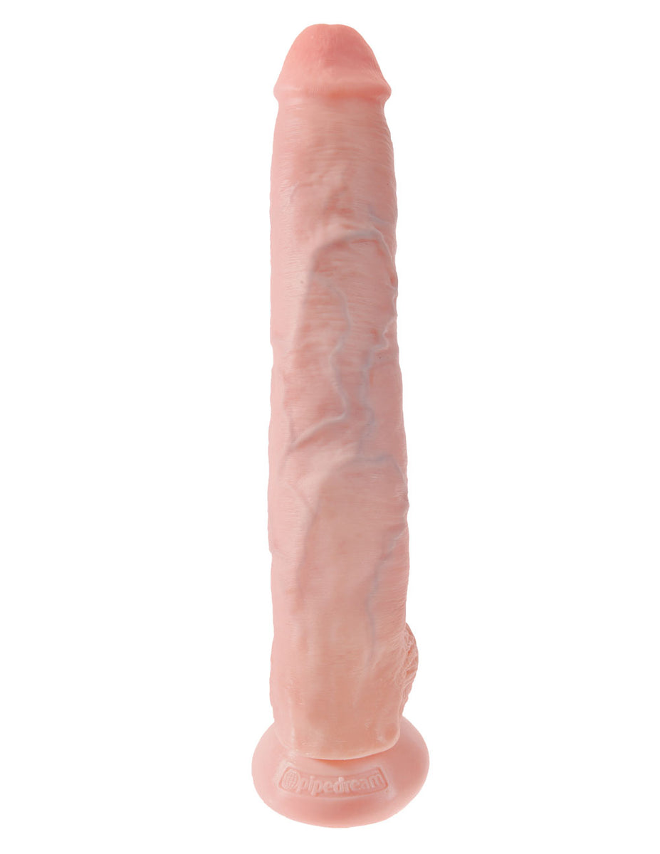 King Cock 14 Inch Cock With Balls - Light Pipedream