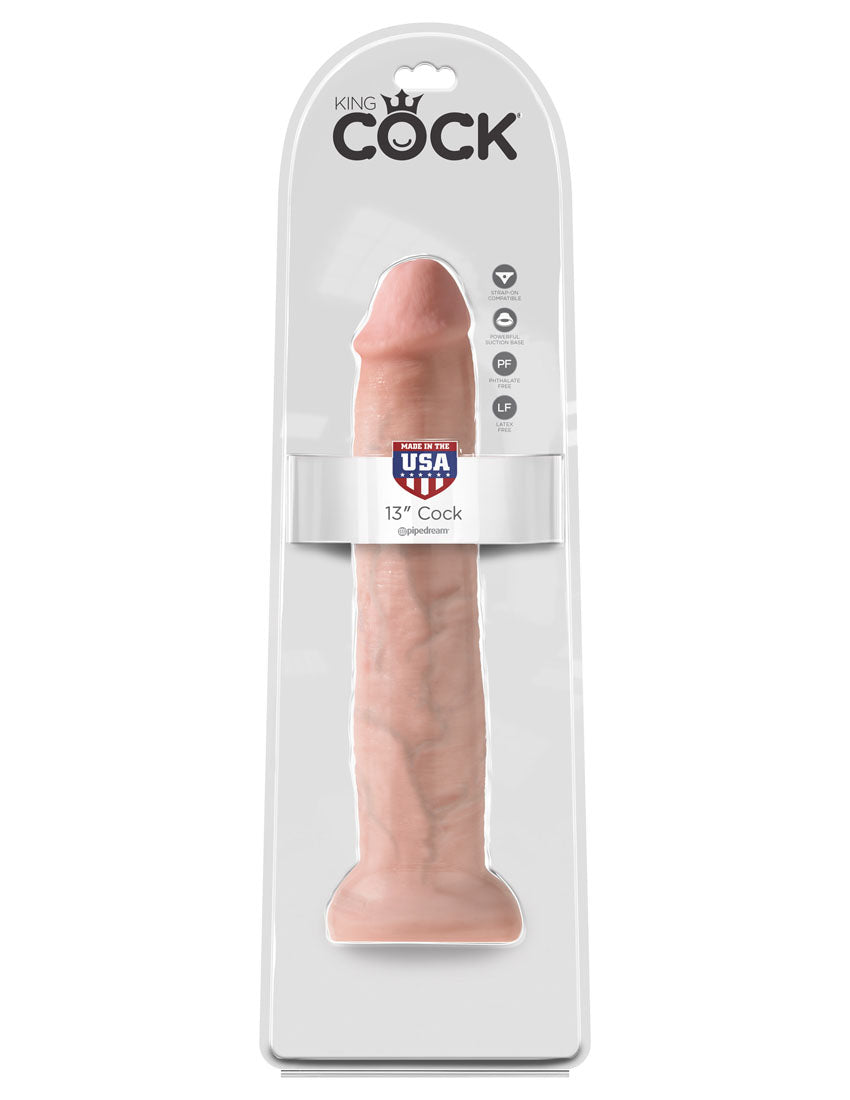 King Cock 13 Inch Cock - Flesh Pipedream