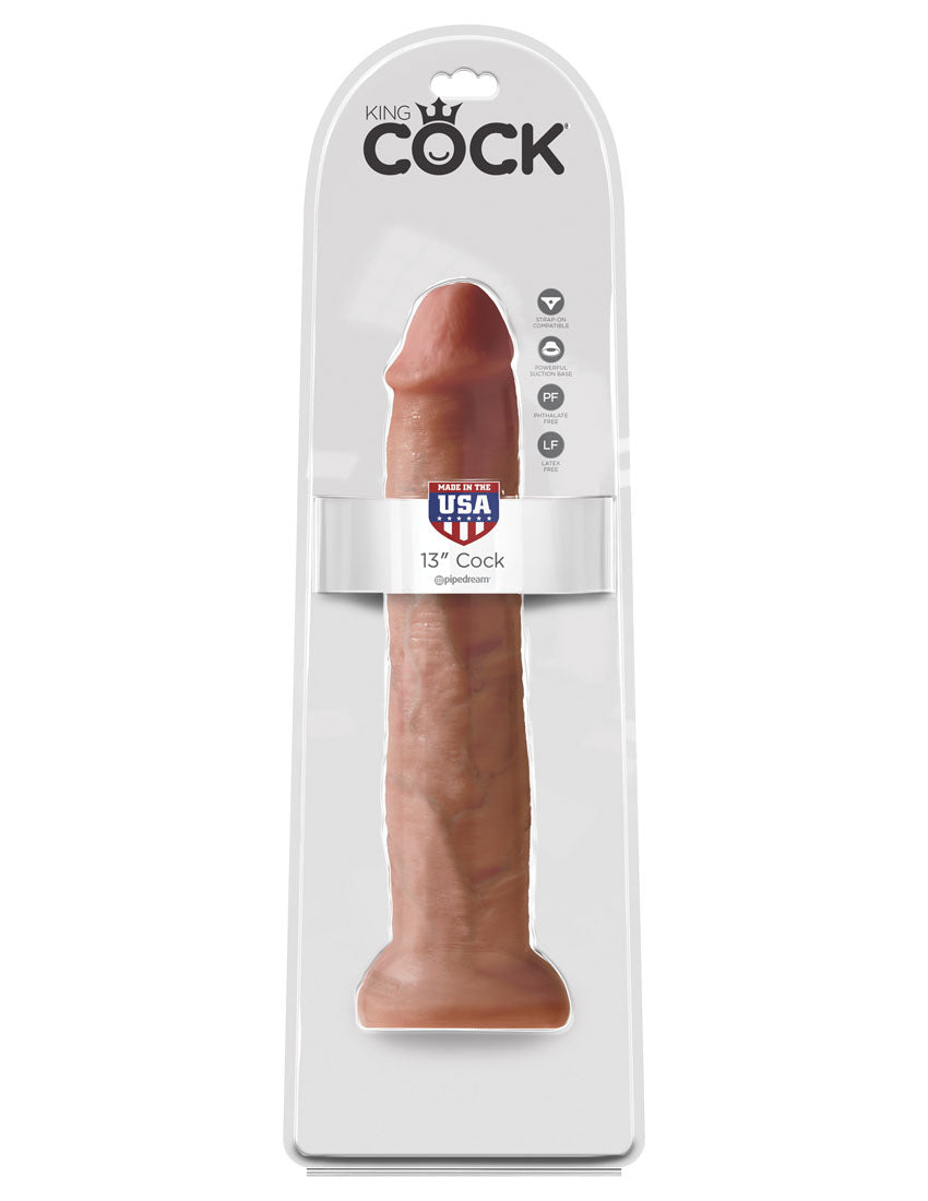 King Cock 13 Inch Cock - Tan Pipedream