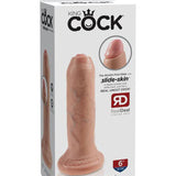 King Cock 6 Inch Uncut - Light Pipedream