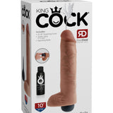 King Cock 10 Inch Squirting Cock With Balls - Light Pipedream