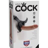 King Cock Strap-on Harness With 9 Inch Cock - Tan Pipedream