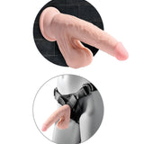 9 Inch Triple Density Cock With Swinging Balls - Light Pipedream