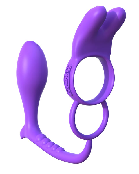 Fantasy C Ringz Ass Gasm Vibrating Rabbit Pipedream