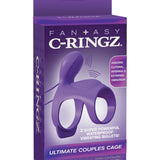 Fantasy C-Ringz Ultimate Couples Cage - Purple Pipedream