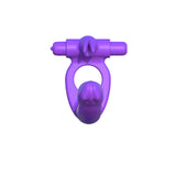 Fantasy C-Ringz Silicone Double Penetrator Rabbit - Purple Pipedream