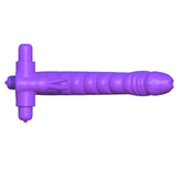 Fantasy C-Ringz Silicone Double Penetrator Rabbit - Purple Pipedream