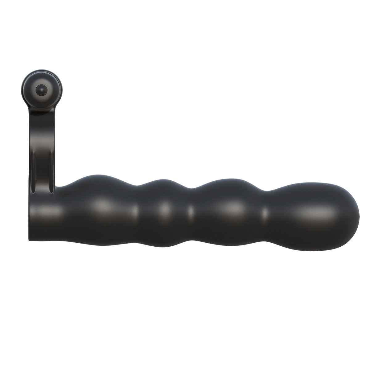 Fantasy C-Ringz Posable Partner Double Penetrator - Black Pipedream