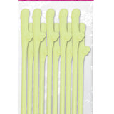 Bachelorette Party Favors - Dicky Sipping Straws - Glow-in-the-Dark - 10 Piece Pipedream