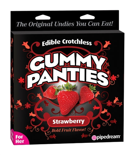 Gummy Panties - for Her - Strawberry Pipedream