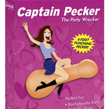 Bachelorette Party Favors - Captain Pecker the Inflatable Party Pecker Pipedream