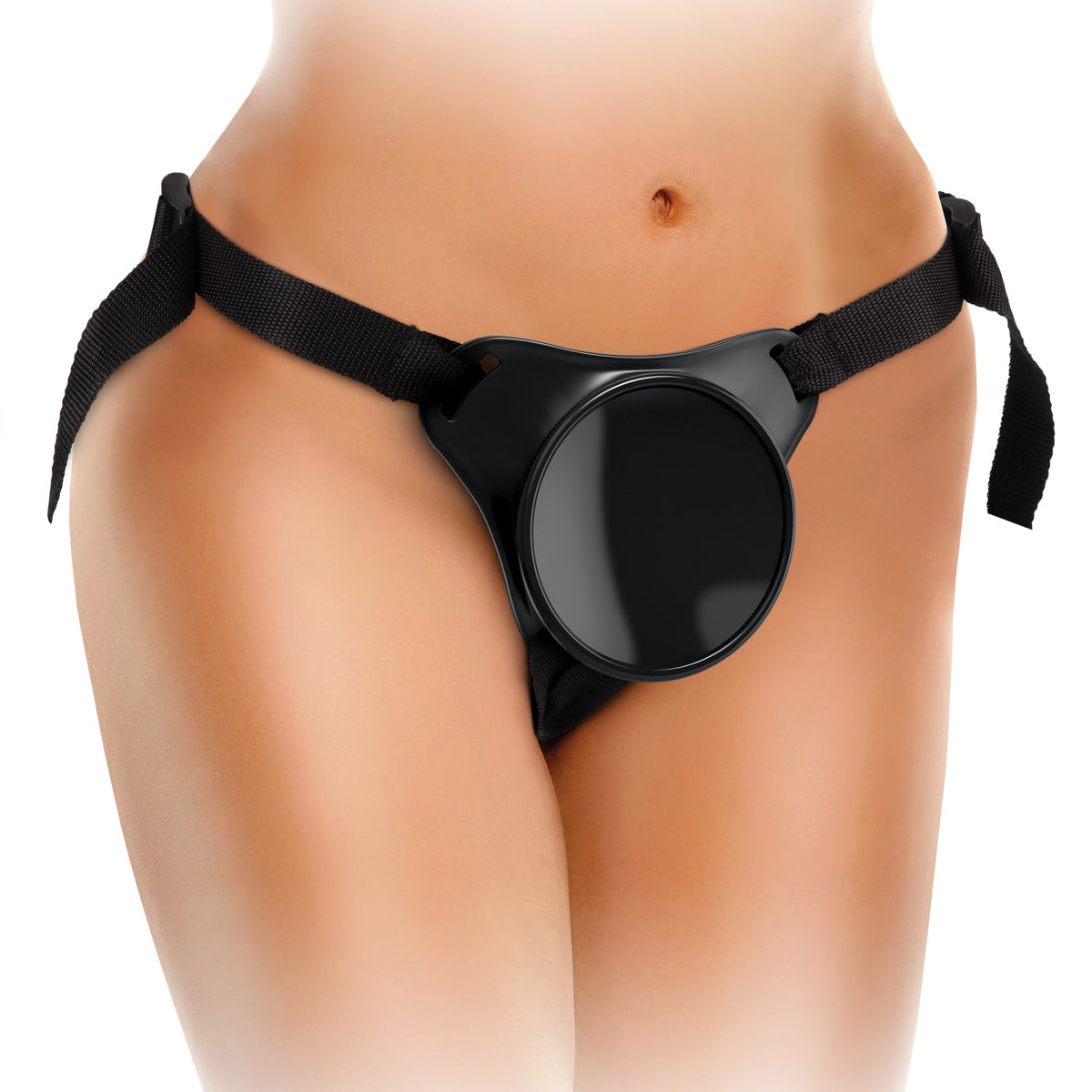 King Cock Elite Beginner's Body Dock Strap-on  Harness - Black Pipedream