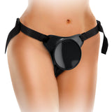 King Cock Elite Beginner's Body Dock Strap-on  Harness - Black Pipedream