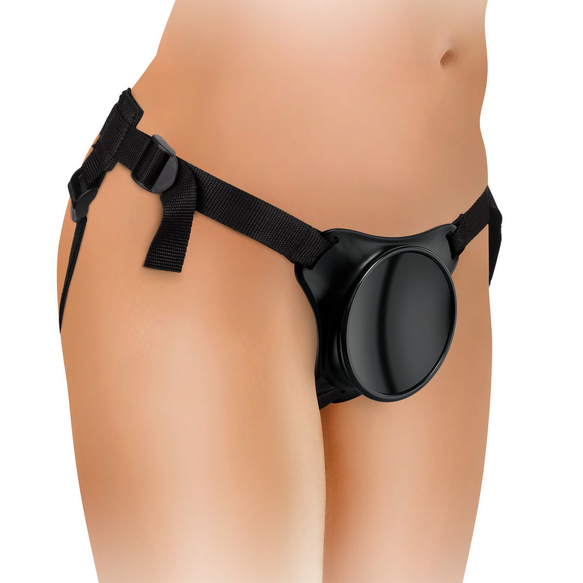 King Cock Elite Beginner's Body Dock Strap-on  Harness - Black Pipedream