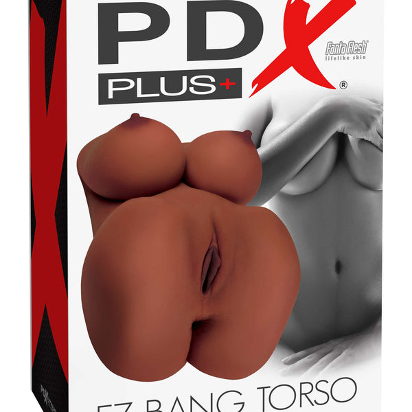 Pdx Plus Ez Bang Torso - Brown PDX Brands