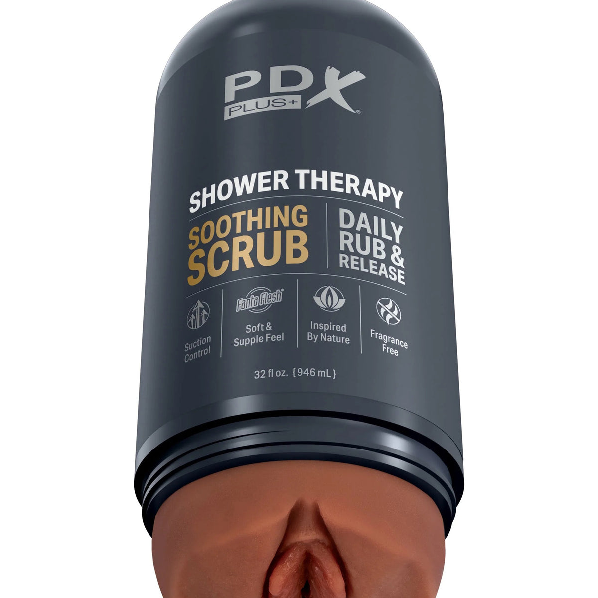 Shower Therapy - Soothing Scrub - Brown Pipedream