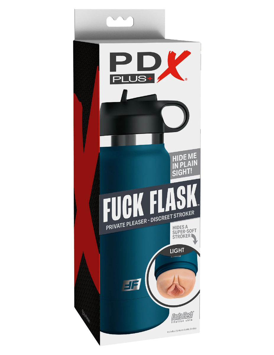 Fuck Flask - Private Pleaser - Blue Bottle - Light PDX Brands