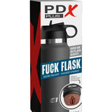 Fuck Flask - Secret Delight - Grey Bottle - Brown PDX Brands