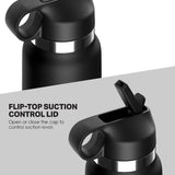 Fap Flask - Thrill Seeker - Black Bottle - Frosted PDX Brands