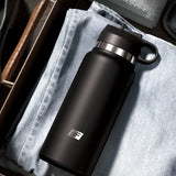 Fap Flask - Thrill Seeker - Black Bottle - Frosted PDX Brands