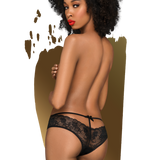 Adore Me - L/xl - Black Penthouse Lingerie