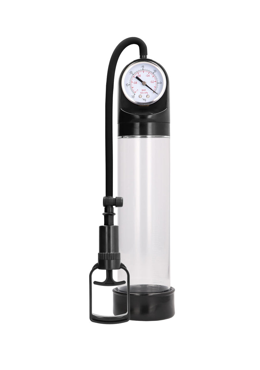 Comfort Pump With Advanced Psi Gauge - Transparent Shots Pumped