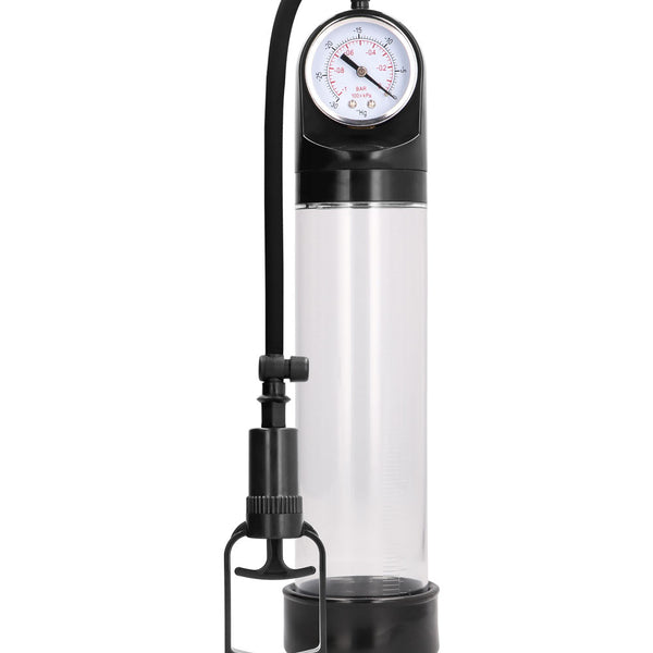 Comfort Pump With Advanced Psi Gauge - Transparent Shots Pumped