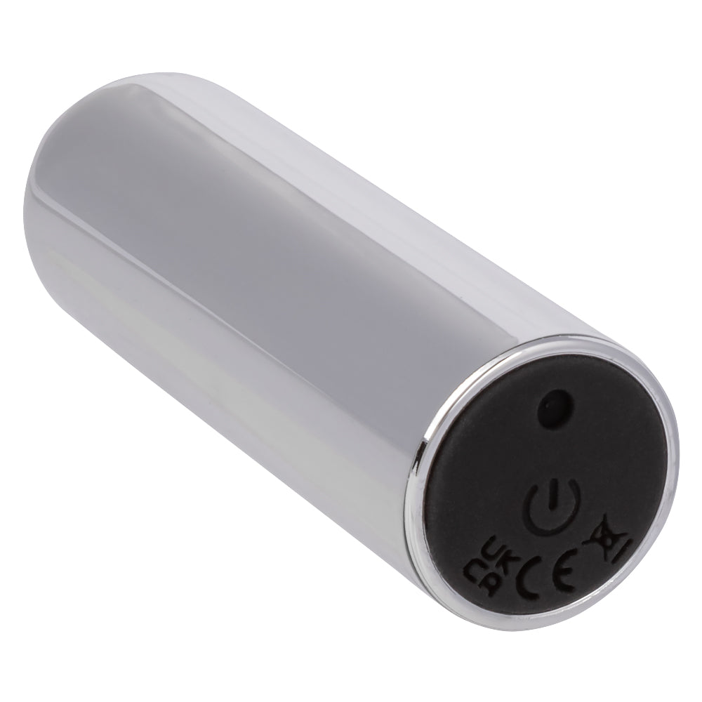 10 Function Rechargeable Bullet - Silver CalExotics