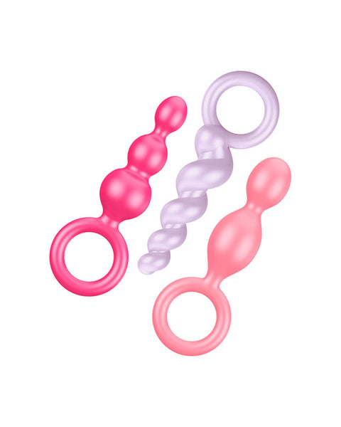 Satisfyer Booty Call 3 Piece Set - Multi Colored Satisfyer