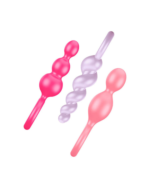 Satisfyer Booty Call 3 Piece Set - Multi Colored Satisfyer