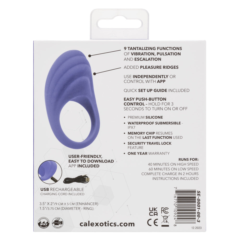 Calexotics Connect Couples Ring - Periwinkle CalExotics