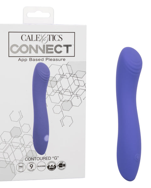 Calexotics Connect Contoured "G" - Periwinkle CalExotics