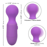 First Time Rechargeable Massager - Purple CalExotics