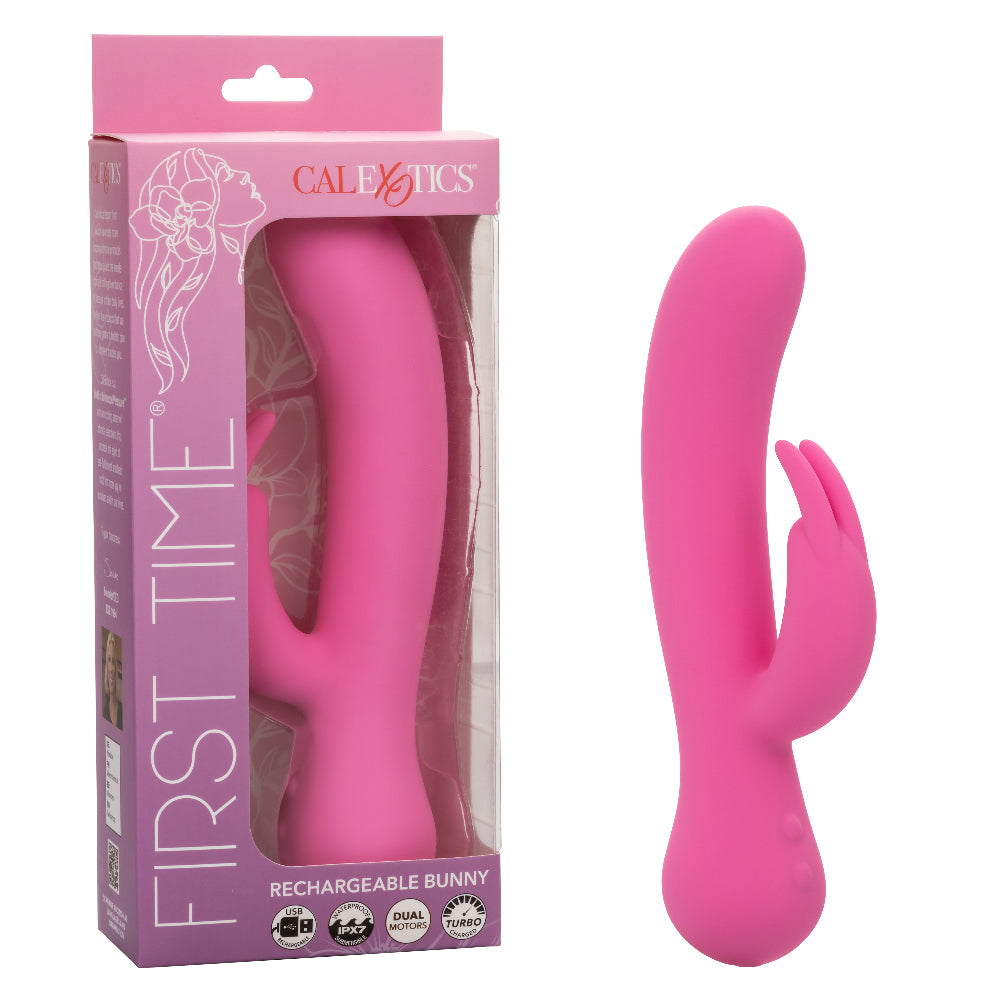 First Time Rechargeable Bunny - Pink CalExotics